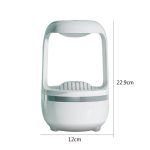 Modernes Lichttherapiegerät mit 22,9 cm Höhe und 12 cm Breite, ideal für Hautpflege, Entspannung und Wellness zu Hause.