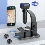 Hochauflösender Digitalmikroskop mit WiFi, 2000x Vergrößerung, ideal für wissenschaftliche Untersuchungen und digitale Mikroskopie. Perfekt für Bildung, Forschung und Hobby.