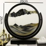 Himmelslandschaft im 3D-Design, dekoratives Wandbild mit Berg- und Wolkenmotiven, modernes Kunstwerk für Wissenschafts- und Dekorationsliebhaber.