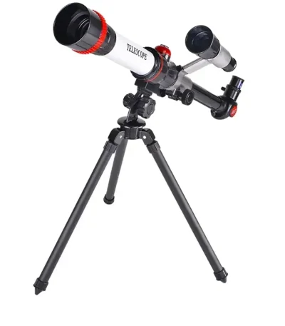 Hochwertiges Teleskop auf Stativ für Astronomie- und Wissenschaftsbeobachtungen, ideal für Hobbyastronomen und Wissenschaftsliebhaber.