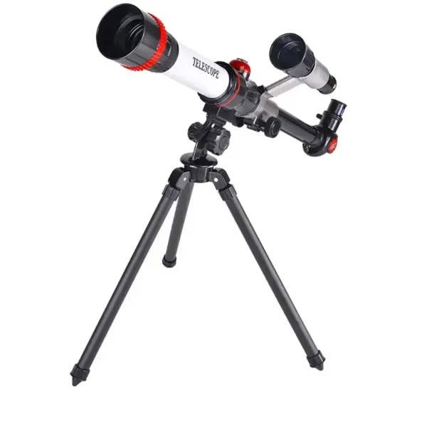 Hochwertiges Teleskop auf Stativ für Astronomie- und Wissenschaftsbeobachtungen, ideal für Hobbyastronomen und Wissenschaftsliebhaber.