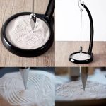 Hochwertiges Sandmuster-Set für wissenschaftliche Experimente und Dekorationen, inklusive spezieller Vorrichtung zum Erzeugen komplexer Muster im Sand. Perfekt für Bildungszwecke und kreative Gestaltu.