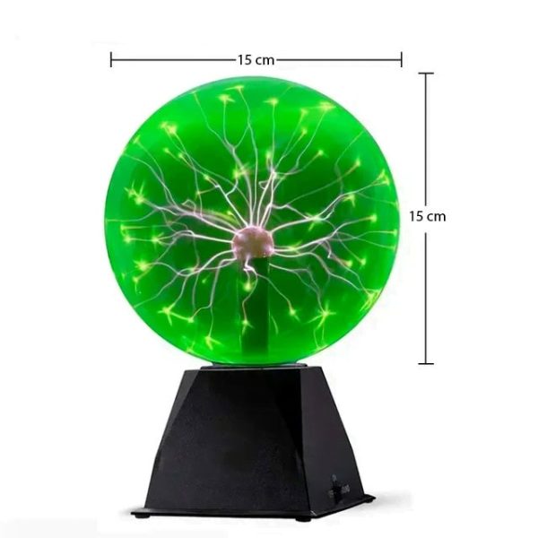 Dekorativer Globus mit leuchtendem Nervensystem-Design, ideal für Wissenschafts- und Dekorationszwecke, 15 cm Durchmesser.