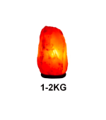 Salzkristall-Lampe, 1-2 kg, mit warmem Licht, ideal für entspannende Atmosphäre und dekorative Zwecke. Handgefertigte Salzlampe aus Himalaya-Salz, die natürliche Schönheit und positive Energie in den.
