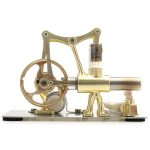 Detaillierter wissenschaftlicher Mechanismus aus Messing, Glas und Metall, ideal für Dekoration und wissenschaftliche Sammlungen.