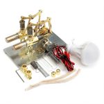 Wissenschaftliches Experimentier-Set mit Mini-Feuerlöscher, Kabel, Schrauben und Zubehör für Bildungszwecke. Perfekt für Schulprojekte und wissenschaftliche Demonstrationen.