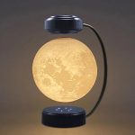 Innovatives Mondmodell mit LED-Beleuchtung, ideal als dekoratives Raumobjekt oder wissenschaftliches Gadget für Liebhaber des Weltraums.