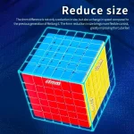 Leuchtender 3D-Würfel mit 61 mm Kantenlänge, zeigt die Unterschiede in der Größe und Flexibilität im Vergleich zur vorherigen Generation. Perfekt für wissenschaftliche Demonstrationen und Dekorationen.