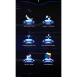 Innovatives wissenschaftliches Gadget mit leichter Bauweise, magnetischer Positionierung, konkurrenzfähigem Kern, abgerundeten Ecken, Anti-Pop-Design und gefrostetem Material.