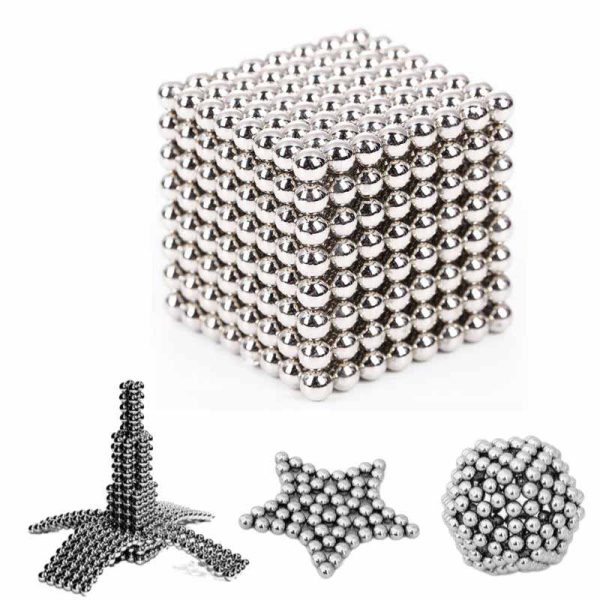 Verschiedene magnetische Kugeln und Sternmodelle zum Bauen und Experimentieren, ideal für Wissenschafts- und Bildungskits.