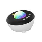 Modernes Lichttherapiegerät mit Farbwechsel, ideal für Entspannung und Wohlbefinden, mit intuitiven Bedienelementen.
