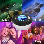 Multifunktionaler Projektor für Schlaf, Party, Tanz und Filme.