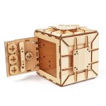 Holz-Bausatz für wissenschaftliches Experiment mit mechanischen Komponenten, ideal für Bildung und DIY-Projekte.
