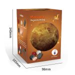Merkur Planetenkern-Bausatz mit realistischem Planetenmodell und Mineralien, ideal für Wissenschafts- und Dekorationszwecke.
