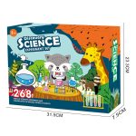 Wissenschaftliches Experimentierset für Kinder ab 3 Jahren mit lustigen Tieren und chemischen Experimenten, ideal für kleine Forscher, fördert Lernen und Spaß.
