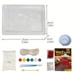 Wissenschaftliches Feuerwerks-Set mit Pulver, Farben, Werkzeugen und Anleitung für spannende Experimente und Dekorationen. Perfekt für Bildungs- und Freizeitaktivitäten.