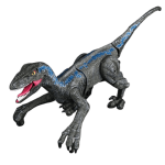 Realistisches Dinosauriermodell mit beweglichem Kopf, Schwanz und Armen, detailreiche Textur, ideal für Wissenschaftsdekorationen und Lernzwecke.