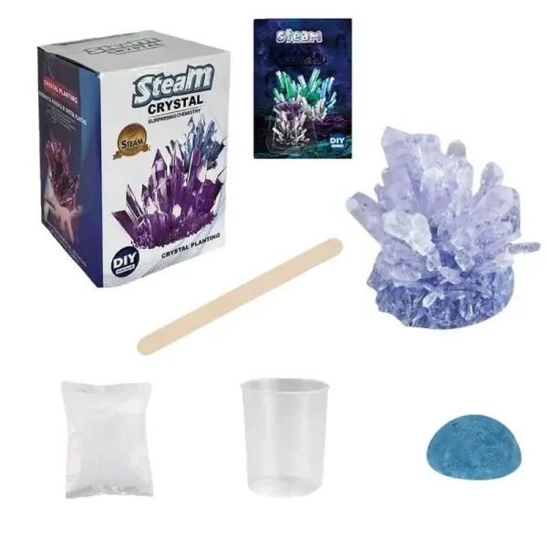 Kristall-Set für DIY: Wissenschaftliche Kristallzucht, ideal für Dekorationen und Lernprojekte.