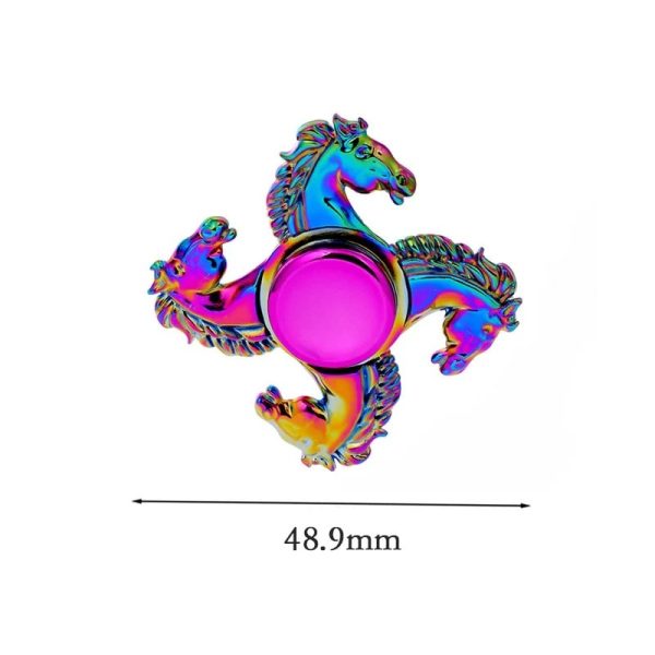 Holographischer Dinosaurier-Anhänger mit buntem, schillerndem Design, ca. 48,9 mm groß, ideal für Science-Gadgets und Dekorationen, auffällig und einzigartig.