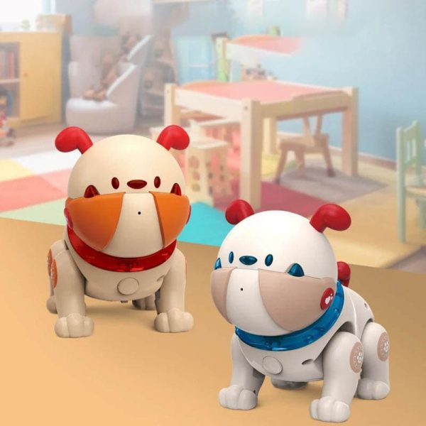 Hochwertiger Roboter-Hund mit Antennen, ideal als wissenschaftliches Dekorationsstück oder Spielzeug, perfekt für Kinderzimmer und Wissenschaftsliebhaber.