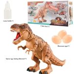 Dinosaurier Spielzeug mit Wasserflasche, Eiern und Verpackung, ideal für Kinder, inklusive beweglichem Dinosaurier, Wasserflasche und Eier, pädagogisches Spielzeug.