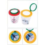 Insektenuhr mit Lupe und Aufbewahrungsbehälter, ideal für Naturerkundungen und Wissenschaftsprojekte. Perfekt für Kinder und Hobbyforscher, um Insekten genau zu beobachten.