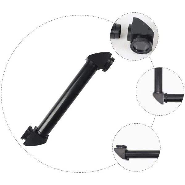 Flexible Mikroskop-Halterung mit verstellbarem Arm, ideal für wissenschaftliche und Bildungsanwendungen, ermöglicht stabile Positionierung und einfache Anpassung.