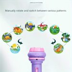 Interaktives Spielzeug mit wechselbaren Tiermustern, das durch Drehen verschiedene Tierbilder zeigt, ideal für Kinder und Wissenschaftsbegeisterte.