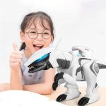 Roboter-Hund für Kinder, interaktives Wissenschafts-Gadget, pädagogisches Spielzeug, fördert Lernen und Spaß, ideal für junge Wissenschafts-Enthusiasten.