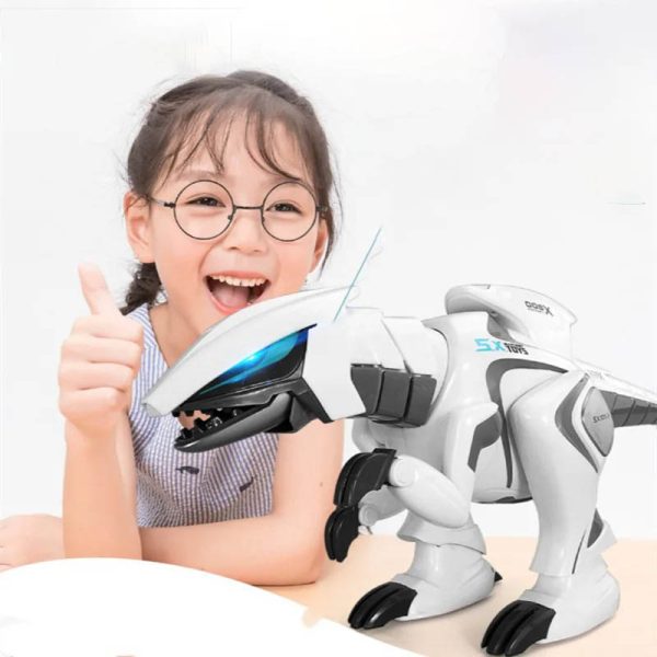 Roboter-Hund für Kinder, interaktives Wissenschafts-Gadget, pädagogisches Spielzeug, fördert Lernen und Spaß, ideal für junge Wissenschafts-Enthusiasten.