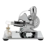 Hochwertiges Mikroskop mit integrierter Zentrifuge, ideal für wissenschaftliche Experimente und Bildungszwecke, aus robustem Metall gefertigt.