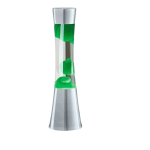 Leuchtende Lava-Lampe mit grüner Flüssigkeit, dekoratives Science-Gadget für Zuhause oder Büro, faszinierende Bewegung und Lichtspiel, ideal als Geschenk oder Dekoration.