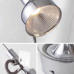 Modernes wissenschaftliches Dekor mit LED-Lampe, Laborarmatur und Reagenzglas-Design, ideal für Wissenschafts- und Dekorationsliebhaber.