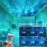 Fernbedienung zur Steuerung der LED-Lichtfarbe und Helligkeit, mit 6 einstellbaren Helligkeitsstufen für eine individuelle Raumbeleuchtung.