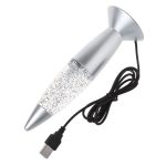 USB-Globus mit leuchtender Basis, ideal als wissenschaftliches Dekor oder Geschenk, verbindet Technologie und Wissenschaft auf stilvolle Weise.