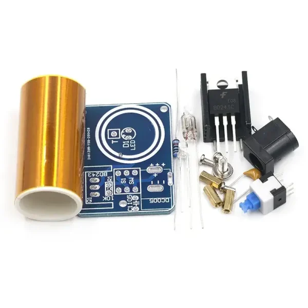 Luftdrucksensor mit Zubehör, inklusive Sensor, Batterie, Kabel und Befestigungsteile, ideal für wissenschaftliche Experimente und DIY-Projekte.