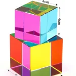 Hochwertiger, bunter Magnetwürfel für wissenschaftliche Dekorationen und Experimente, ideal für Bildung und kreative Projekte.