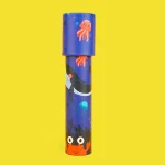 Meerestier-Rollenbahn mit Oktopus und Krabbe, ideal für wissenschaftliche Dekorationen und Lernspiele.
