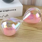 Rosa Sanduhr Holographisch – Bild 2