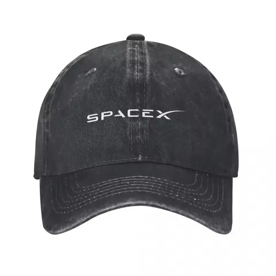 Casquette SpaceX noir SpaceX Weltraum Cap – Bild 1