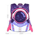 Kinderrucksack mit Astronauten-Design, mit Sternen und Weltraummotiv, perfekt für kleine Astronauten, Maße: 23x30x10 cm, ideal für Schule und Freizeit.
