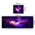 Himmel mit Galaxie und Sternen, Wanddekoration.