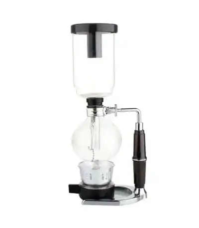 Wissenschaftliches Reagenzglas-Experimentiergerät mit Glasball, Tropfenzähler und Zubehör, ideal für chemische und physikalische Experimente im Labor.
