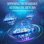 Futuristische aerodynamische Objekte, die sich in der Luft drehen, symbolisieren innovative Wissenschafts- und Technikdekorationen für Sammler und Wissenschaftsliebhaber.