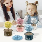 Bunter Kristallbaum für Kinder, der beim Wachsen beeindruckt, in verschiedenen Farben erhältlich, ideal für wissenschaftliche Experimente und Dekoration.