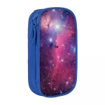 Bunter Schulranzen mit Weltraum-Motiv, ideal für Kinder, mit Galaxy-Design in Blau, perfekt für Schule und Freizeit.