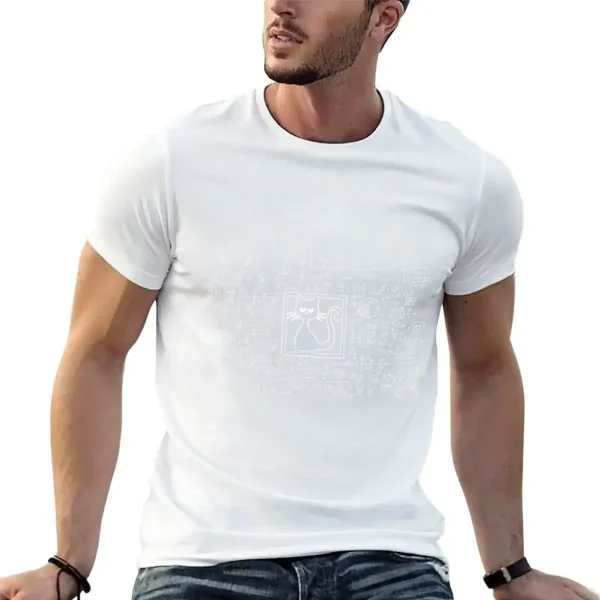 Modernes T-Shirt mit Sternbild-Design, bequem und stilvoll, perfekt für Astronomie-Enthusiasten und Wissenschaftsliebhaber.
