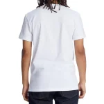 Weißes Herren T-Shirt aus Baumwolle, schlichtes Design, bequem und vielseitig, ideal für den Alltag.