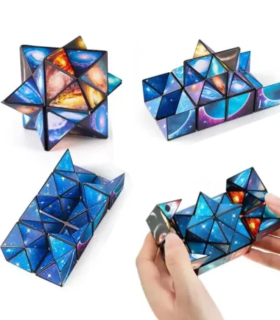 Mehrteiliger 3D-Galaxie-Puzzle mit Sternen- und Weltraummotiven, perfekt für Wissenschafts- und Dekorationsliebhaber, fördert die Feinmotorik und das räumliche Denken.