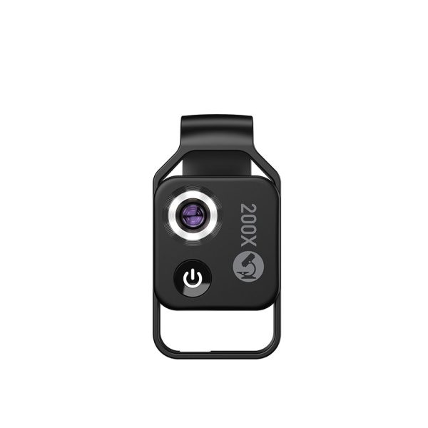 Kleine Kamera mit schwarzem Gehäuse, ideal als wissenschaftliches Gadget oder Dekorationsstück, mit sichtbarem Objektiv und Power-Button.